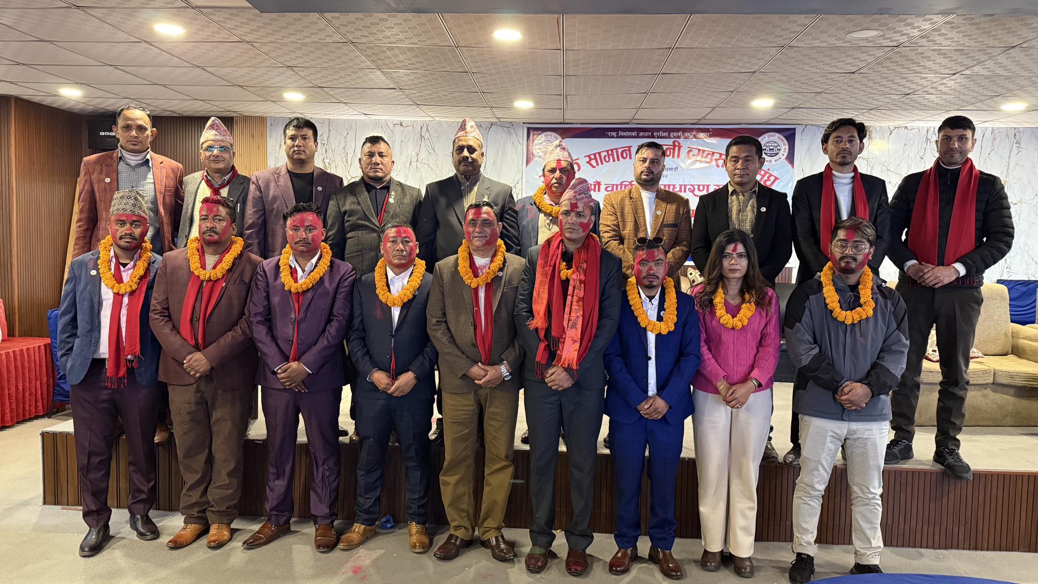 संयुक्त सामान ढुवानी व्यवसायी संघको अध्यक्षमा पोखरेल निर्वाचित